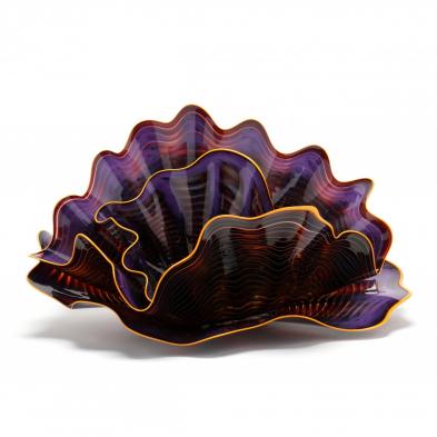 dale-chihuly-wa-b-1941-three-piece-crimson-violet-persian-set