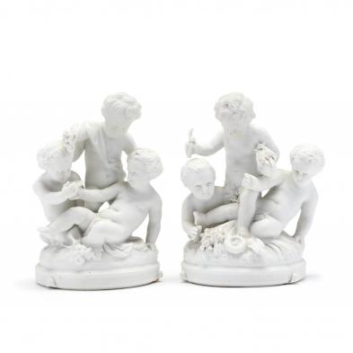 two-french-parian-putti-compositions