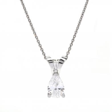 important-platinum-and-4-31-pear-cut-diamond-pendant-necklace-jewelsmith