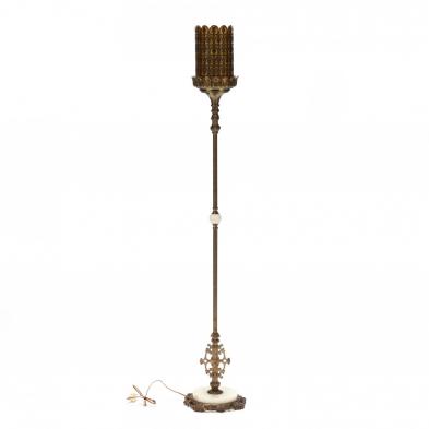vintage-moroccan-style-brass-and-alabaster-floor-lamp
