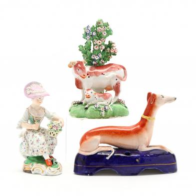 three-antique-porcelains-two-staffordshire-figurines-one-meissen