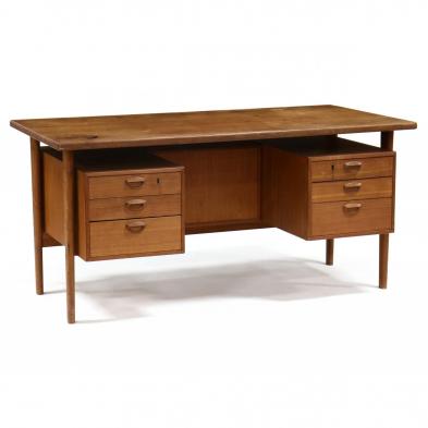 danish-modern-teak-desk
