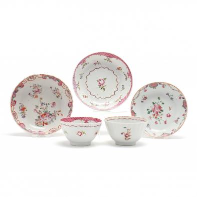 five-pieces-of-chinese-export-porcelain-teaware
