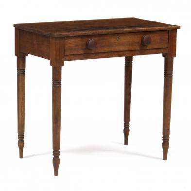 southern-sheraton-walnut-one-drawer-table