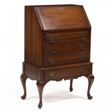 kling-queen-anne-style-cherry-slant-front-desk