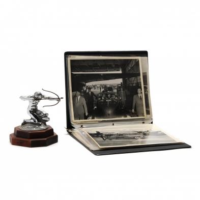 pierce-arrow-hood-ornament-and-presidential-archive-from-fdr-s-last-bodyguard