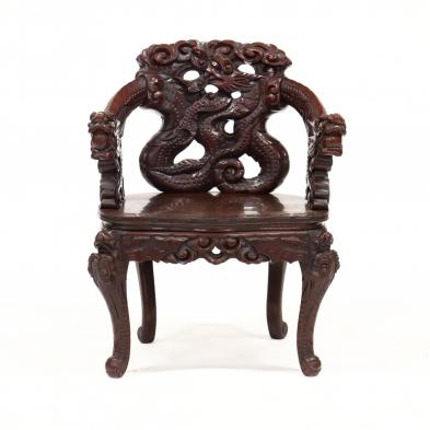 chinese-carved-dragon-armchair