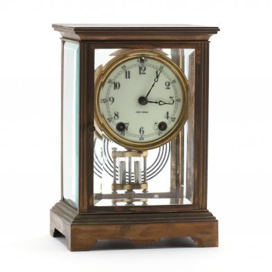 seth-thomas-brass-and-beveled-glass-mantel-clock