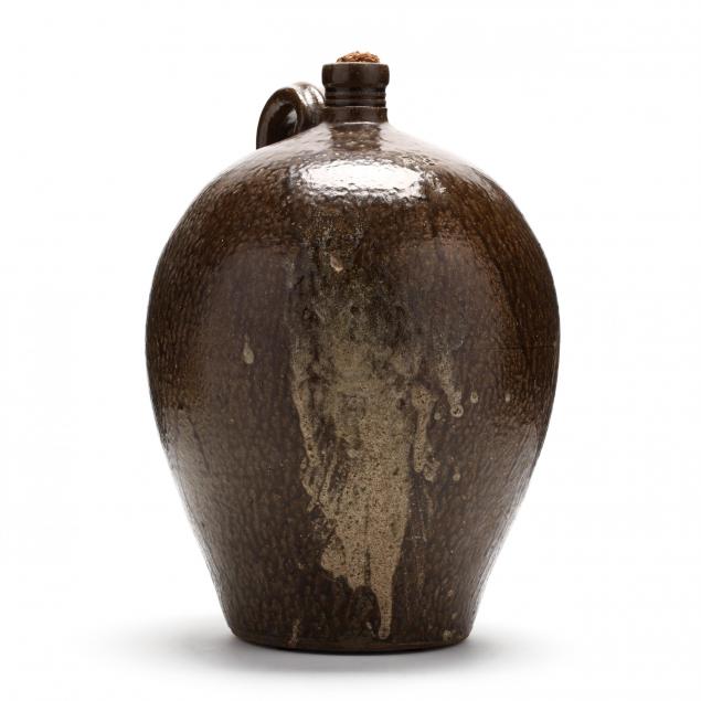 western-north-carolin-pottery-daniel-seagle-lincoln-county-1805-1867-four-gallon-jug