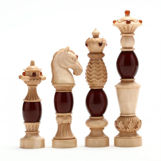 Vizagapatam Chessmen by Oleg Raikis - www.