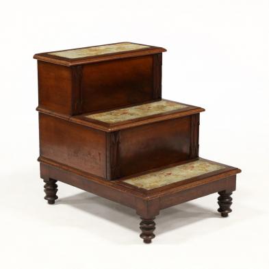 william-iv-mahogany-necessary-bed-steps