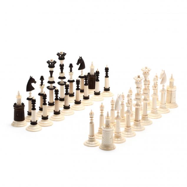 oleg-raikis-russia-20th-century-selenus-style-pedestal-chess-set-of-carved-mammoth-ivory