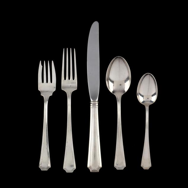 gorham-fairfax-sterling-silver-flatware-service