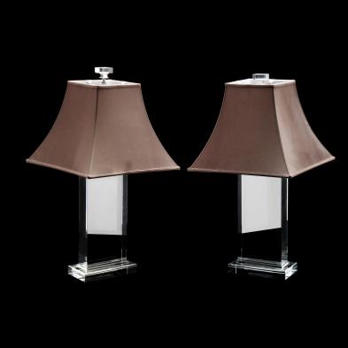 restoration-hardware-pair-of-crystal-column-table-lamps