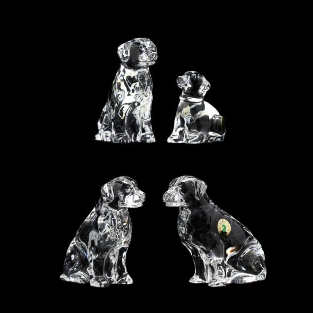 waterford-four-crystal-labrador-retrievers