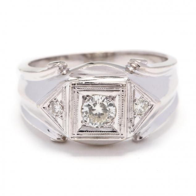 gent-s-14kt-white-gold-diamond-ring