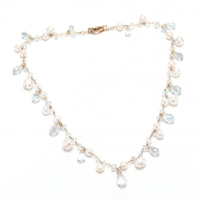 14kt-gold-pearl-and-aquamarine-necklace