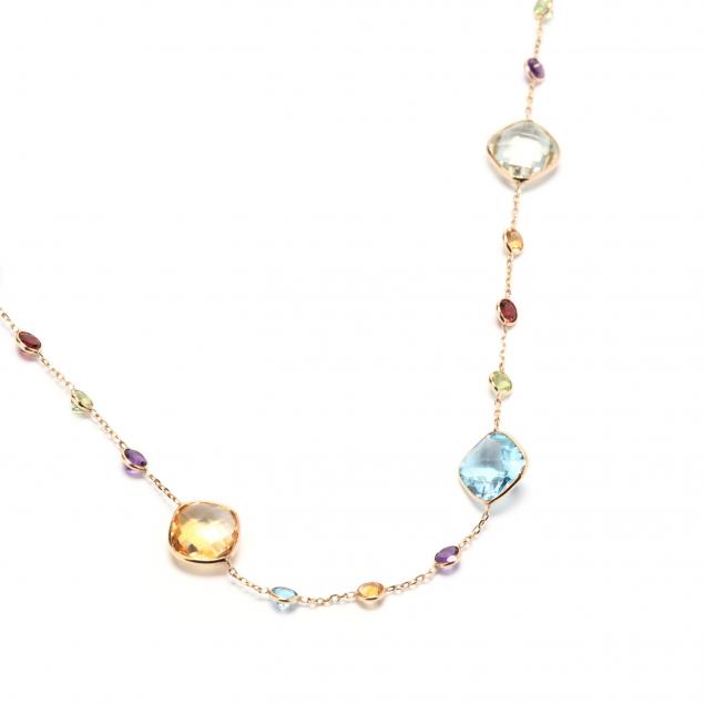 14KT Gold Gemstone Necklace (Lot 4007 - Fine Estate JewelryDec 19, 2019 ...