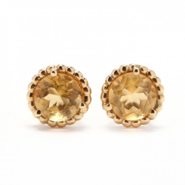 18kt-gold-citrine-stud-earrings-tiffany-co