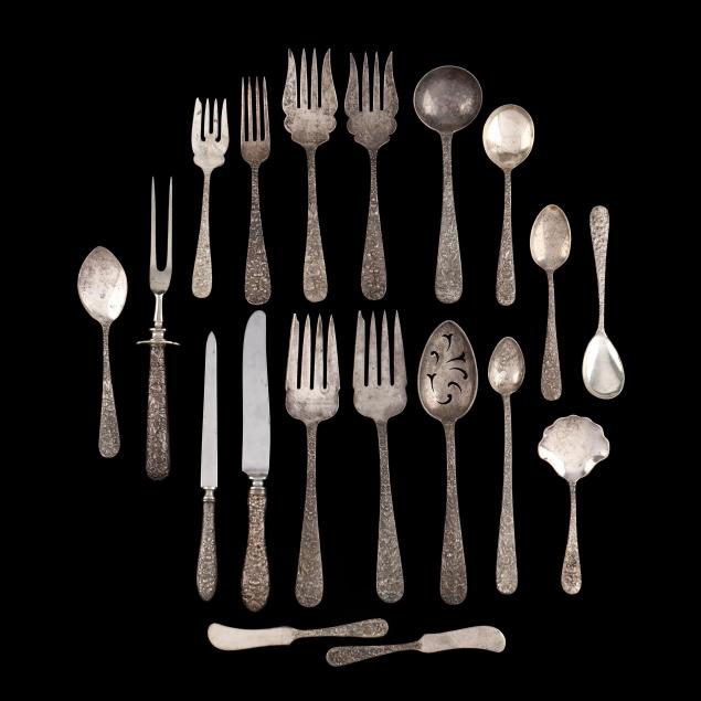 collection-of-baltimore-rose-sterling-silver-flatware