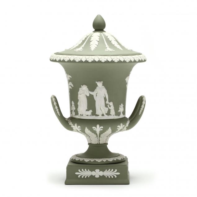 a-wedgwood-green-jasperware-urn