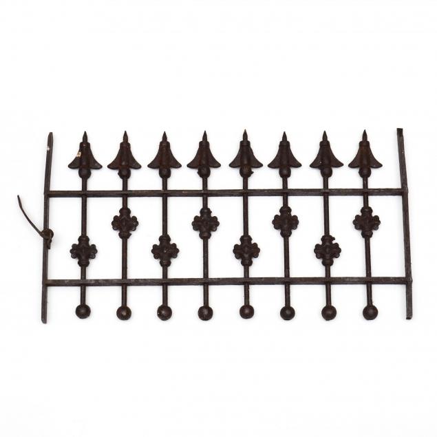 antique-iron-fence-section
