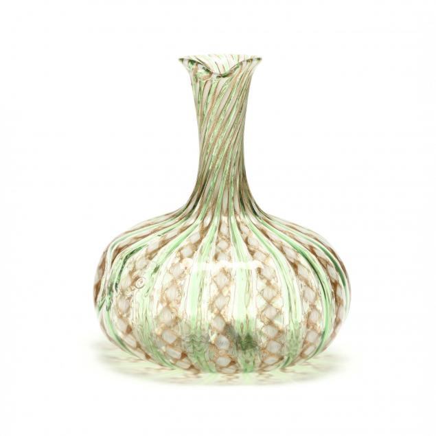 venetian-latticino-glass-carafe