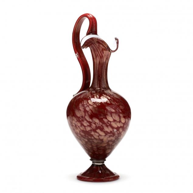 venetian-goldstone-glass-ewer