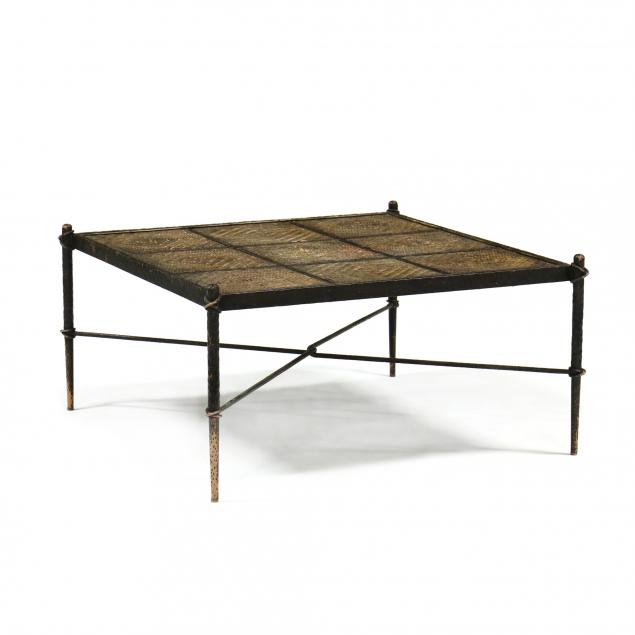 giacometti-inspired-custom-iron-and-cane-coffee-table