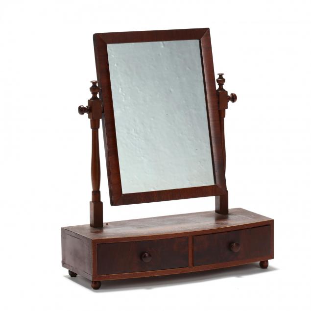 american-federal-mahogany-gentleman-s-shaving-mirror