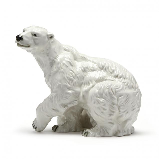 large-royal-dux-porcelain-polar-bear