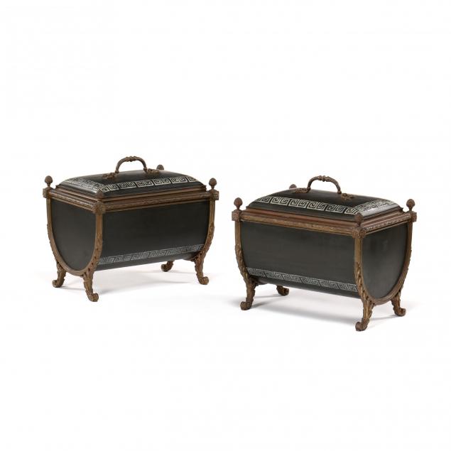 pair-of-neoclassical-style-painted-bronze-coal-scuttles