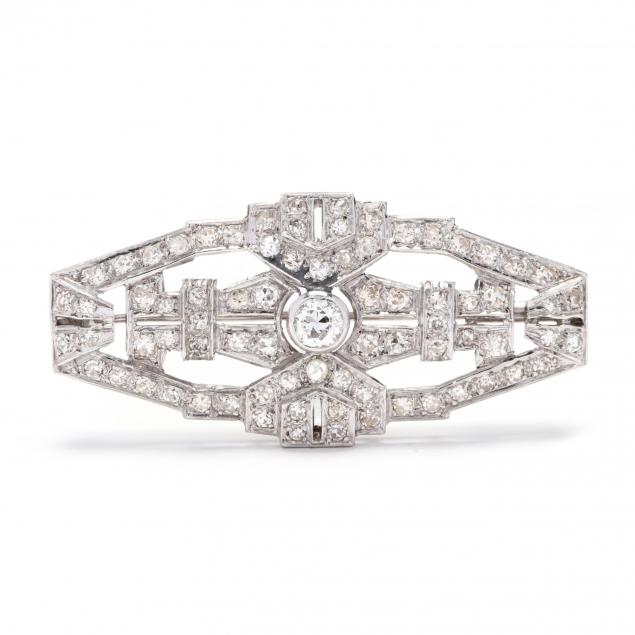 art-deco-platinum-and-diamond-brooch