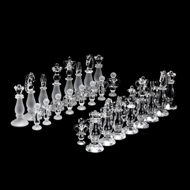 king-albert-edward-crystal-chess-set