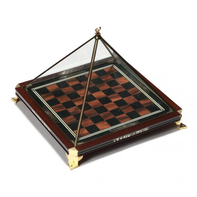 franklin-mint-limited-edition-treasures-of-tutankhamen-chess-board