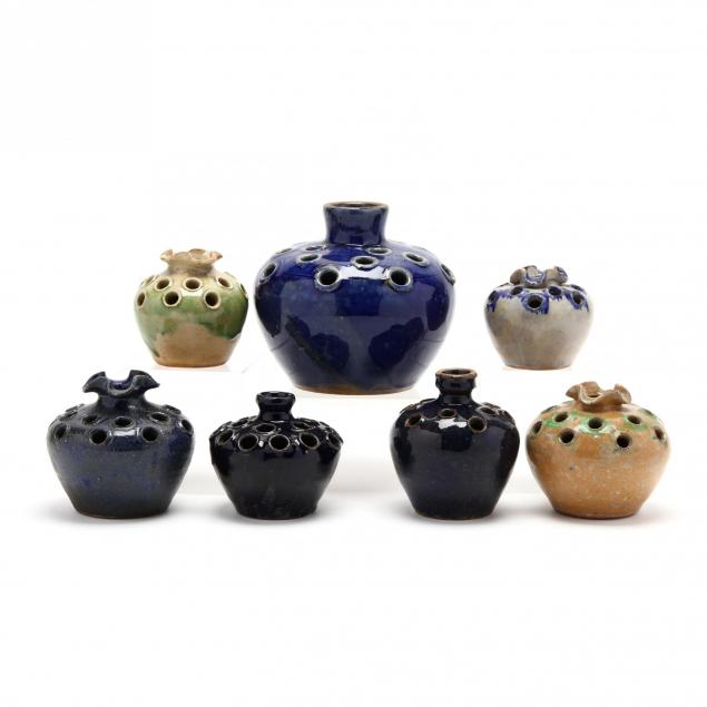 nc-pottery-seven-pansy-pots