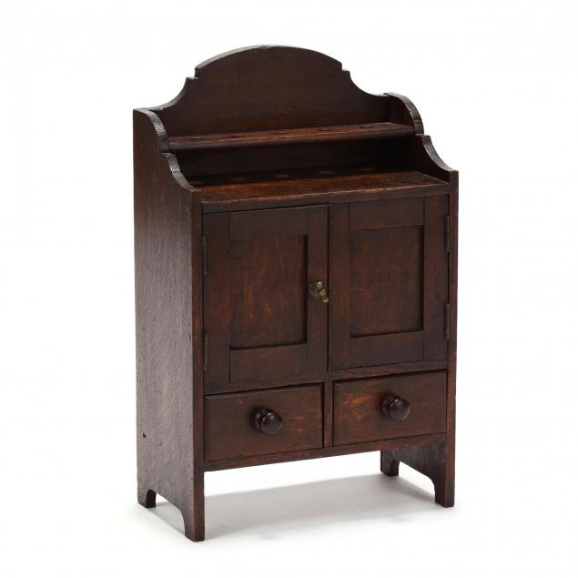 antique-english-oak-child-s-cabinet