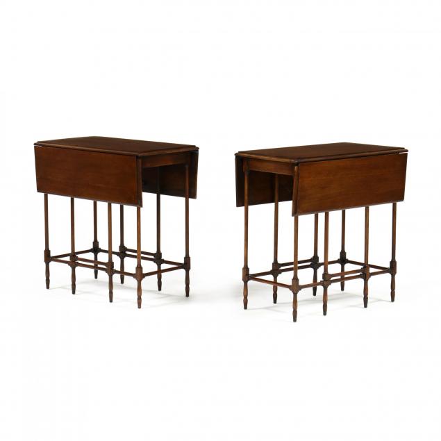 wellington-hall-pair-of-federal-style-mahogany-drop-side-tables