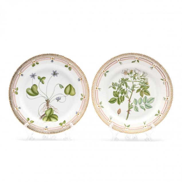 a-pair-of-royal-copenhagen-flora-danica-porcelain-round-platters