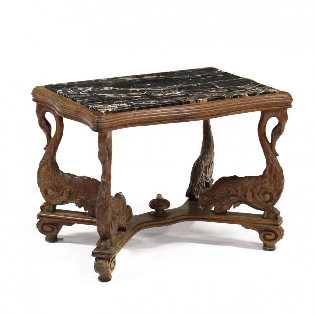 continental-figural-carved-marble-top-low-table