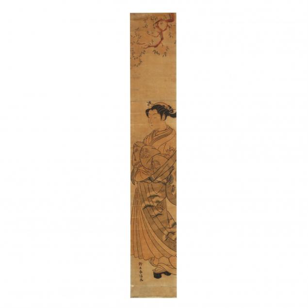 suzuki-harunobu-japanese-active-1764-72-pillar-woodblock-print