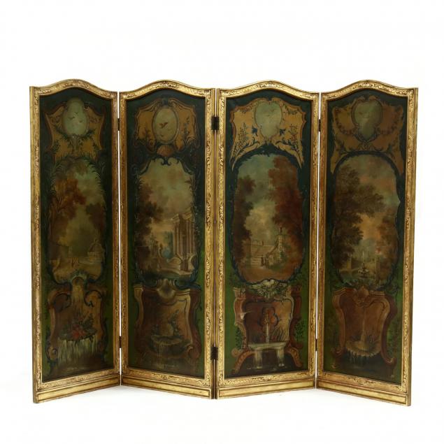 vintage-italian-painted-four-panel-floor-screen