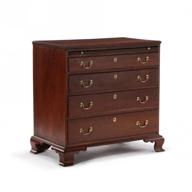 southern-chippendale-cherry-bachelor-s-chest-of-drawers-with-dressing-slide