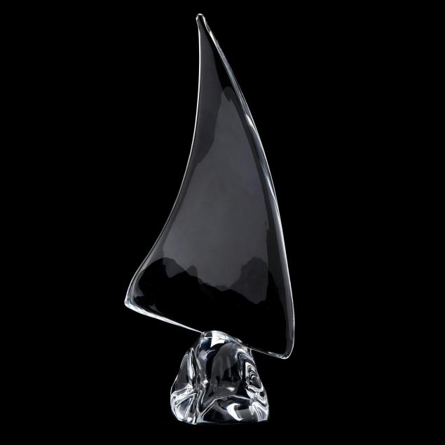 daum-modernist-crystal-sailboat-sculpture