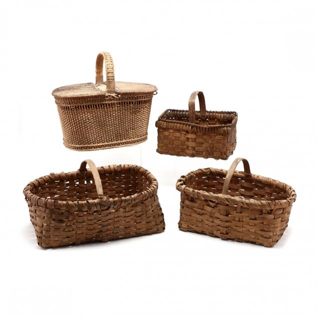 four-antique-baskets