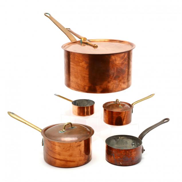 five-copper-pots