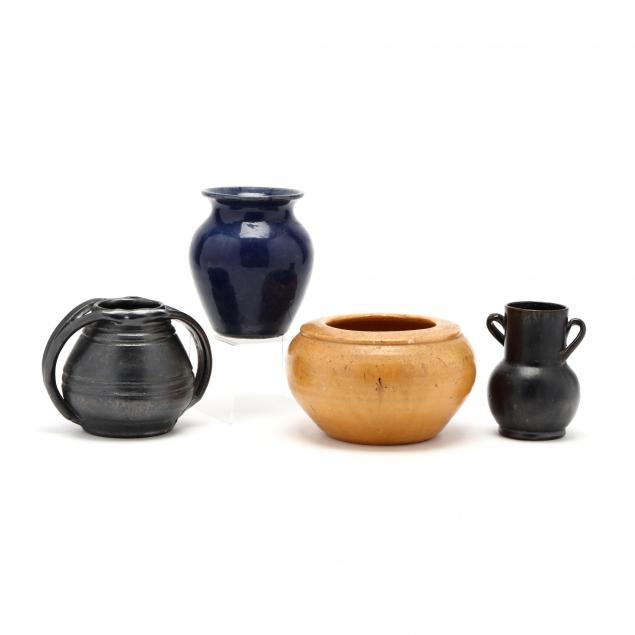 four-nc-pottery-vessels