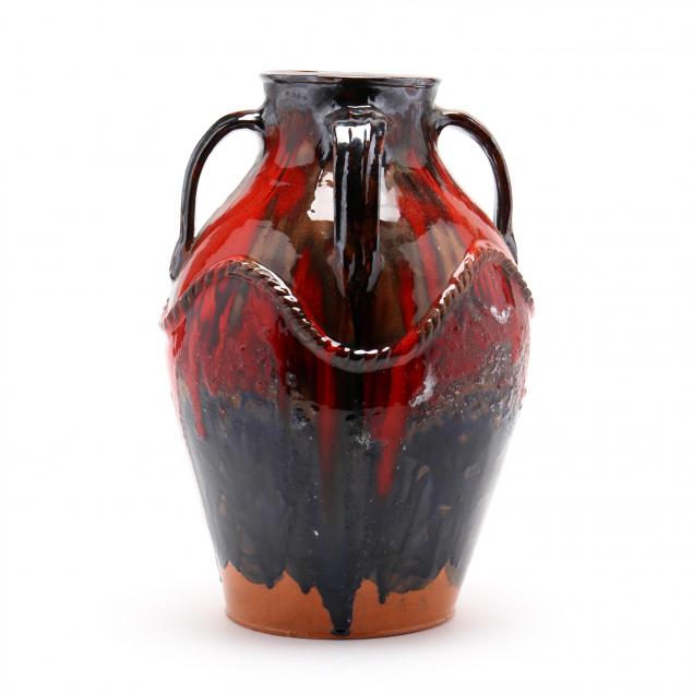 nc-folk-pottery-billy-ray-hussey-persian-jar