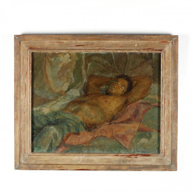 e-turner-allen-american-20th-century-man-sleeping