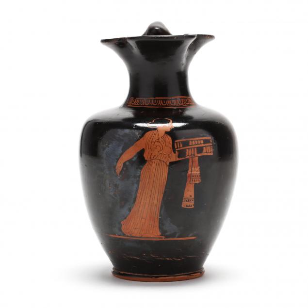 attic-red-figure-trefoil-oinochoe